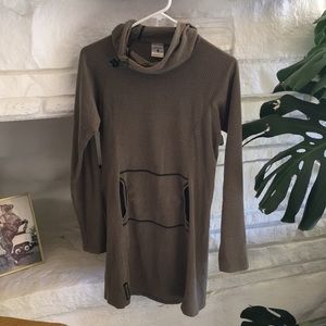 Melanzana Micro Grid Outdoor Adventure Dress